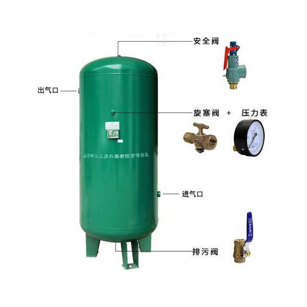 储气罐附件连接示意图